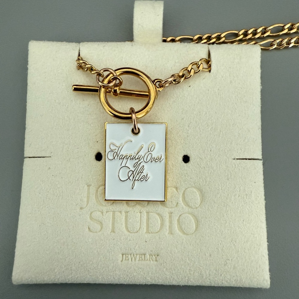 Jo and Co Studios Happily Ever After Disney Necklace
